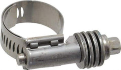 IDEAL TRIDON - Stainless Steel Auto-Adjustable Worm Drive Clamp - 1/2" Wide x 1/2" Thick, 9/16" Hose, 9/16 to 1-1/16" Diam - Strong Tooling