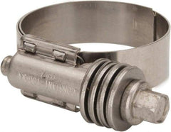 IDEAL TRIDON - Stainless Steel Auto-Adjustable Worm Drive Clamp - 1/2" Wide x 1/2" Thick, 13/16" Hose, 13/16 to 1-3/4" Diam - Strong Tooling