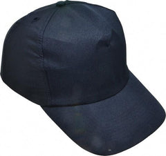 OccuNomix - Poly/Cotton over Polyethylene Insert Baseball Cap with Bump Cap Insert - Navy Blue - Strong Tooling