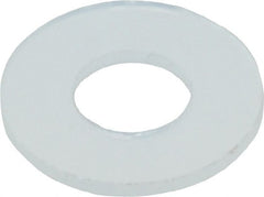 1/4″ Screw Standard Flat Washer: Nylon, Uncoated 0.281″ ID, 7/8″ OD, 0.013″ Thick