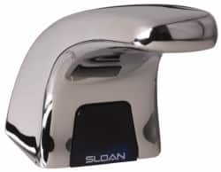 Sloan Valve Co. - Chrome Single Hole Pedestal Electronic & Sensor Faucet without Mixer - Powered by 6 VAC, Standard Spout - Strong Tooling