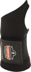 Ergodyne - Size S, Neoprene, Left or Right Hand Wrist Support - 1 Strap, Thumb Loop, Black - Strong Tooling