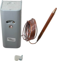 White-Rodgers - Refrigeration Temperature Controls Capillary Length: 8 Ft. Differential: Adjustable 4.5 to 40 F - Strong Tooling