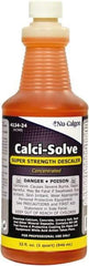 Nu-Calgon - 1 Qt Liquid Hydrochloric Acid Drain Cleaner - Acidic Scent - Strong Tooling