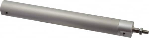 SMC PNEUMATICS - 3/4" Bore Double Acting Air Cylinder - 1/8 Port, 1/4-28 Rod Thread, 140 Max psi, 40 to 140°F - Strong Tooling