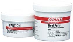 Loctite - 25 Lb Kit Gray Epoxy Resin Putty - 203°F Max Operating Temp, 6 hr Full Cure Time, Series 135 - Strong Tooling