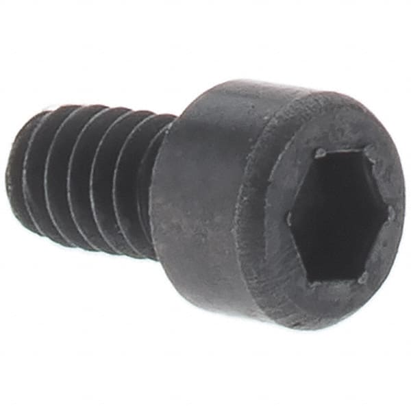 Hex Head Cap Screw: 1-3/4 5 x 14″, Alloy Steel, Black Oxide Finish - Fully Threaded, 5/16″ Hex