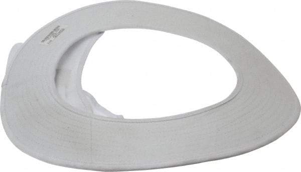 OccuNomix - Hard Hat Shade - White, Compatible with All Hard Hats - Strong Tooling