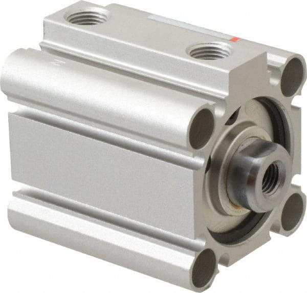 SMC PNEUMATICS - 3/4" Stroke x 1-1/4" Bore Double Acting Air Cylinder - 1/8 Port, 5/16-24 Rod Thread, 145 Max psi, 15 to 160°F - Strong Tooling