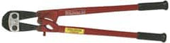 H.K. Porter - 24" OAL, 7/16" Capacity, Bolt Cutter - Round/Center-Cut Head, Fiberglass with Rubber Grips Handle - Strong Tooling