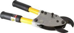 H.K. Porter - 14" OAL, 795 MCM Capacity, Cable Cutter - 29/64" Jaw Length, Oval Head, Plastic Cushion Handle - Strong Tooling