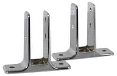 Bradley - Washroom Partition Zamac Urinal Panel Hardware - Compatible with Urinal Stalls - Strong Tooling