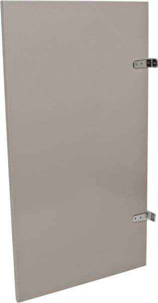 Bradley - Washroom Partition Steel Urinal Panel - 23 Inch Wide x 42 Inch High, ADA Compliant Stall Compatibility, Warm Gray - Strong Tooling