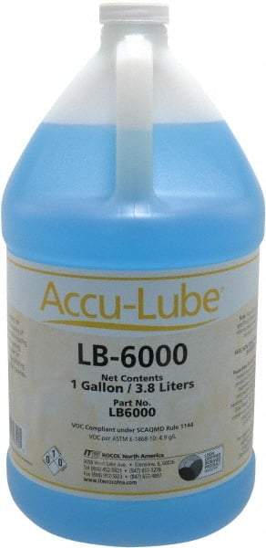 Accu-Lube - Accu-Lube LB-6000, 1 Gal Bottle Cutting & Sawing Fluid - Natural Ingredients, For Aluminum Machining, Drilling, Light-Duty Milling, Punching, Tapping - Strong Tooling