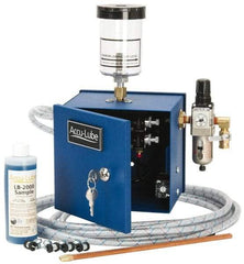 Accu-Lube - 2 Outlet, 10 Ounce Tank Capacity, Micro Lubricant System - 12' Coolant Line Length - Strong Tooling