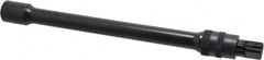 Proto - 1/2" Drive Impact Locking Socket Extension - 10" OAL, Black Oxide Finish - Strong Tooling