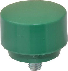 Proto - 1-1/2" Face Diam, Grade Tough, Green Hammer Tip/Face - Plastic - Strong Tooling