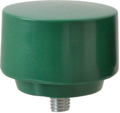 Proto - 2-1/2" Face Diam, Grade Tough, Green Hammer Tip/Face - Plastic - Strong Tooling