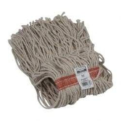 Rubbermaid - 1" Orange Head Band, Small Cotton Cut End Mop Head - 8 Ply, Side Loading Connection, Use for General Purpose - Strong Tooling