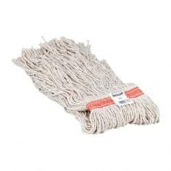 Rubbermaid - 1" Orange Head Band, X-Large Cotton Cut End Mop Head - 8 Ply, Side Loading Connection, Use for General Purpose - Strong Tooling