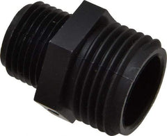 Green Leaf - 1/2 MPT & 3/4 MGHT Garden Hose Adapter - Polypropylene, Male Hose to Male Pipe Connector - Strong Tooling