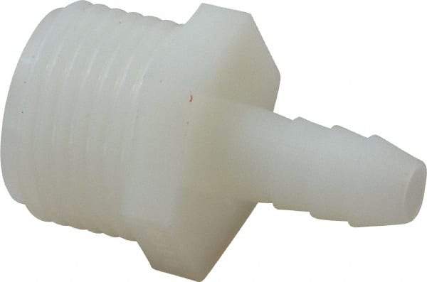 Green Leaf - 3/4 MGHT Garden Hose Adapter - Nylon, Male Hose to Barb Connector - Strong Tooling