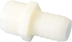 Green Leaf - 3/4 MGHT Garden Hose Adapter - Nylon, Male Hose to Barb Connector - Strong Tooling