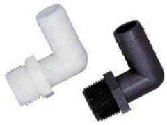 Green Leaf - 3/4 MGHT Garden Hose Adapter - Polypropylene, Male Hose to Barb Connector - Strong Tooling