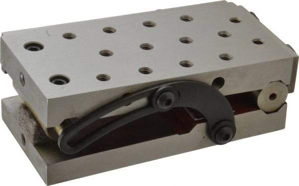 Suburban Tool - 6" Long x 3" Wide x 2" High, Precision Steel Sine Plate - Square to within 0.0002", 0.0002" Tolerance, 3/8-16 Hole - Strong Tooling