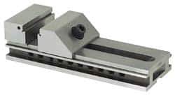 Suburban Tool - 4" Jaw Width, 7-1/2" Jaw Opening Capacity, 1-7/16" Jaw Height, Toolmaker's Vise - Flat Jaw, 0.0003" Parallelism, 0.0003" Squareness, 11" OAL x 4" OAW x 3" OAH - Strong Tooling