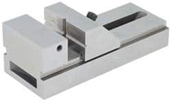 Suburban Tool - 4" Jaw Width, 7" Jaw Opening Capacity, 1-7/16" Jaw Height, Toolmaker's Vise - Flat Jaw, 0.0003" Parallelism, 0.0003" Squareness, 11" OAL x 4" OAW x 3" OAH - Strong Tooling