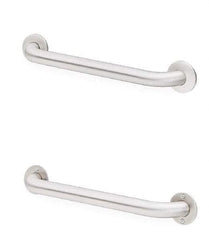 Bradley - Washroom Partition Stainless Steel Grab Bar - 36 Inch Long, Compatible with Shower and Toilet Stalls - Strong Tooling