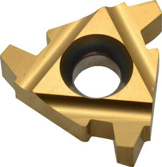 Carmex - 22ER External Right Hand 5 Acme Laydown Threading Insert - Grade BXC, TiN Coated Carbide - Strong Tooling