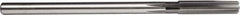 Union Butterfield - 1-3/16" High Speed Steel 8 Flute Chucking Reamer - Straight Flute, 1" Straight Shank, 2-7/8" Flute Length, 11" OAL - Strong Tooling