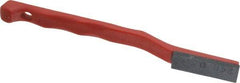 Value Collection - 240 Grit Red Single-Ended Boron Carbide Hand Hone - Very Fine Grade, 5-1/2" OAL, with Cutting Dimensions of 1-9/16" Length x 1/2" Wide x 3/16" High - Strong Tooling