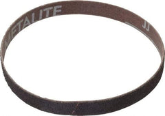 Norton - 1/2" Wide x 12" OAL, 40 Grit, Aluminum Oxide Abrasive Belt - Aluminum Oxide, Coarse, Coated, X Weighted Cloth Backing, Series R283 - Strong Tooling