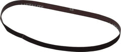 Norton - 1/2" Wide x 24" OAL, 120 Grit, Aluminum Oxide Abrasive Belt - Aluminum Oxide, Fine, Coated, X Weighted Cloth Backing, Series R283 - Strong Tooling