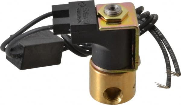 LDI Industries - 2 Port 1" Diam, 1/8-27 x 1/8-27 Thread, Central Lubrication System 3-Way Solenoid Valve - Strong Tooling