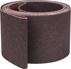 Norton - 3" Wide x 132" OAL, 60 Grit, Aluminum Oxide Abrasive Belt - Aluminum Oxide, Medium, Coated, X Weighted Cloth Backing, Series R228 - Strong Tooling