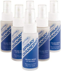 Accu-Finish - 2 oz Diamond Spray Compound - 100,000 Grit, Clear, Use on Ceramic - Strong Tooling