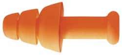 Howard Leight - Reusable, Corded, 25 dB, Flange Earplugs - Orange, 100 Pairs - Strong Tooling