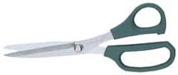 Clauss - 3-1/4" LOC, 8" OAL Stainless Steel Standard Shears - Ambidextrous, Straight Handle, For General Purpose Use - Strong Tooling