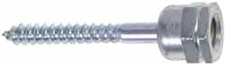 ITW Buildex - 3/8" Zinc-Plated Steel Vertical (End Drilled) Mount Threaded Rod Anchor - 5/8" Diam x 3" Long, 2,060 Lb Ultimate Pullout, For Use with Wood - Strong Tooling