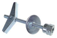 ITW Buildex - 3/8" Zinc-Plated Stainless Steel Vertical (End Drilled) Mount Threaded Rod Anchor - 5/8" Diam x 3" Long, 440 Lb Ultimate Pullout, For Use with Drywall - Strong Tooling