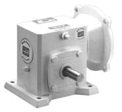 Boston Gear - 2.62 Centerline Distance, 50:1, 1 Input Horsepower, 1,260 Lbs. Max Torque, Speed Reducer - 56C NEMA - Strong Tooling