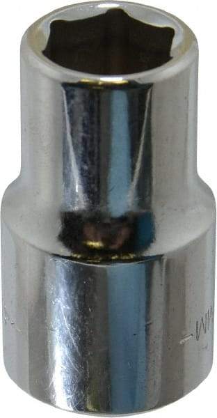 Blackhawk by Proto - 1/2" Drive, Standard Hand Socket - 6 Points, 1-1/2" OAL, Chrome Finish - Strong Tooling