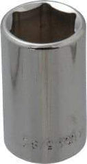 Blackhawk by Proto - 5/8", 1/2" Drive, Standard Hand Socket - 6 Points, 1-1/2" OAL, Chrome Finish - Strong Tooling