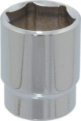 Blackhawk by Proto - 15/16", 1/2" Drive, Standard Hand Socket - 6 Points, 1-1/2" OAL, Chrome Finish - Strong Tooling