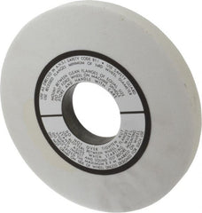 Grier Abrasives - 10" Diam x 3" Hole x 1" Thick, H Hardness, 60 Grit Surface Grinding Wheel - Strong Tooling