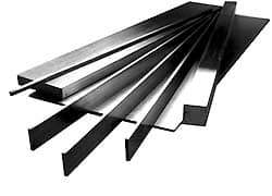 Value Collection - 1 Inch Thick x 3-1/2 Inch Wide, S-7 Hi-Shock, Decarb Free Tool Steel Flat - Cut to Length - Strong Tooling